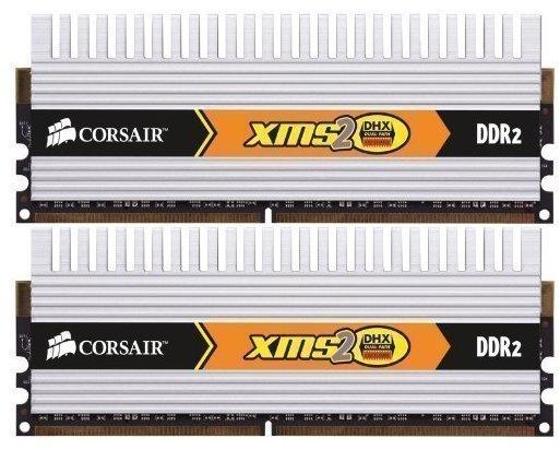 Corsair XMS2 DHX 4GB Kit DDR2 PC2-6400 CL5 (TWIN2X4096-6400C5DHX)