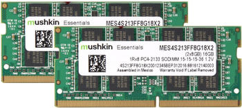 Mushkin 16GB SODIMM DDR4-2133 CL15 (MES4S213FF8G18X2)
