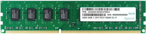 Apacer 8GB DDR3-1600 (AU08GFA60CATBGJ)