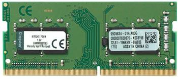 Kingston ValueRAM SODIMM 4GB DDR4-2400 CL17 (KVR24S17S6/4)