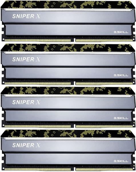 G.SKill SNIPER X 64GB Kit DDR4-2400 CL17 (F4-2400C17Q-64GSXK)