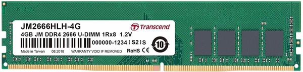 Transcend JetRam 4GB DDR4-2666 CL19 (JM2666HLH-4G)