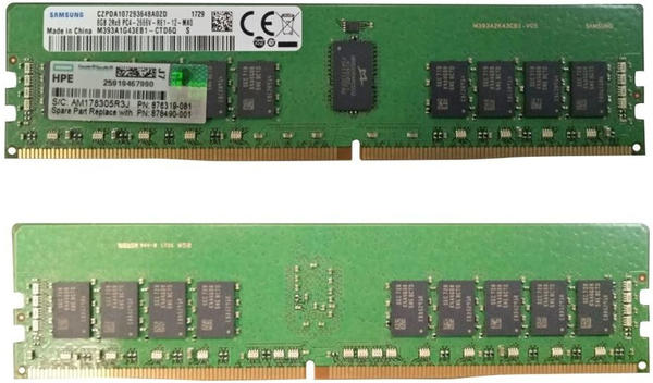 HP 8GB DDR4-2666 (2RX8PC4-2666V-RSMART)