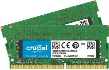 Crucial 16GB Kit SODIMM DDR4-2400 CL17 (CT2K8G4S24AM)