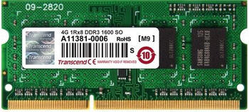 Transcend 4GB SODIMM DDR3-1600 (TS4GJMA324H)