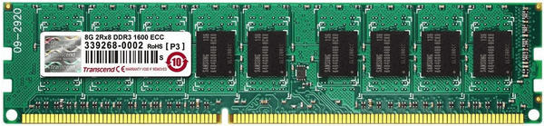 Transcend 8GB DDR3-1600 CL11 (TS1GLK72V6H)
