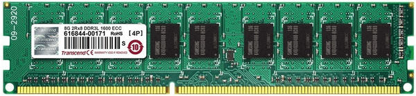 Transcend 8GB DDR3 PC3-12800 (TS1GLK72W6H)