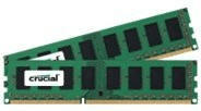 Crucial 4GB DDR3 Kit PC3-12800 CL11 (CT2KIT25664BD160B)