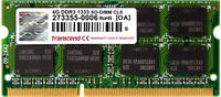 Transcend 4GB SO-DIMM DDR3 PC3-10666 (TS512MSK64V3N) CL9
