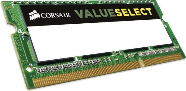 Corsair ValueSelect 8GB Kit SO-DIMM DDR3 PC3-12800 CL11 (CMSO8GX3M2C1600C11)