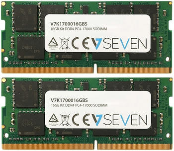 V7 16GB Kit SODIMM DDR4-2133 CL15 (V7K1700016GBS)