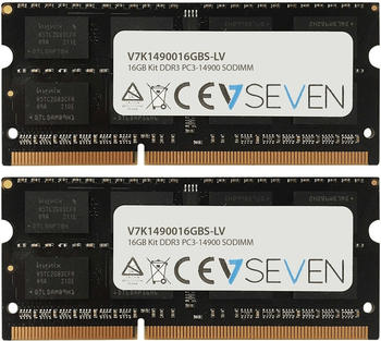 V7 16GB Kit SODIMM DDR3-1866 CL11 (V7K1490016GBS-LV)