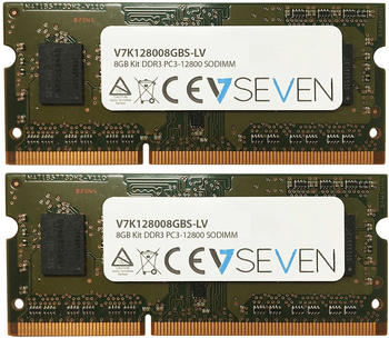 V7 8GB Kit SODIMM DDR3-1600 CL11 (V7K128008GBS-LV)
