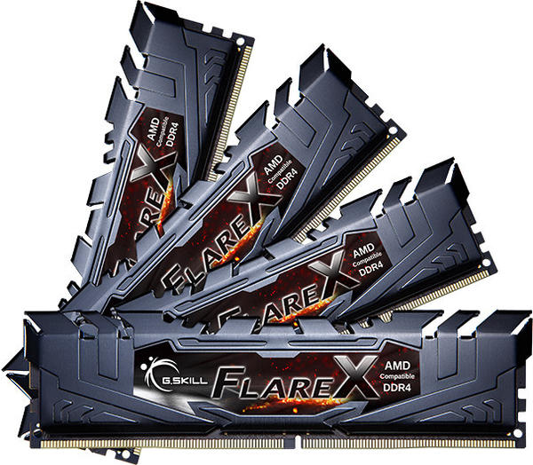 G.Skill Flare X 64GB Kit DDR4-3200 CL14 (F4-3200C14Q-64GFX)