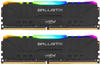 Crucial BALLISTIX RGB 16GB Kit DDR4-3600 CL16 (BL2K8G36C16U4BL)