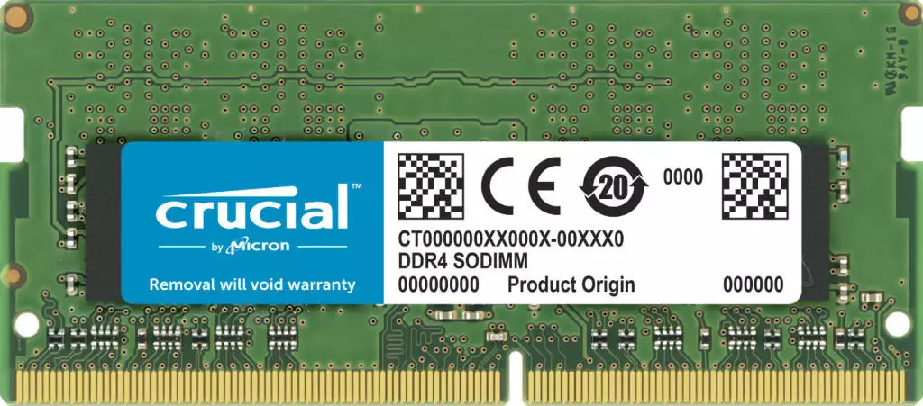 Crucial DDR4 RAM 32GB 3200MHz SODIMM CL22, Arbeitsspeicher für