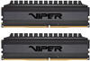 Patriot Viper 4 Blackout 8GB Kit DDR4-3000 CL16 (PVB48G300C6K)