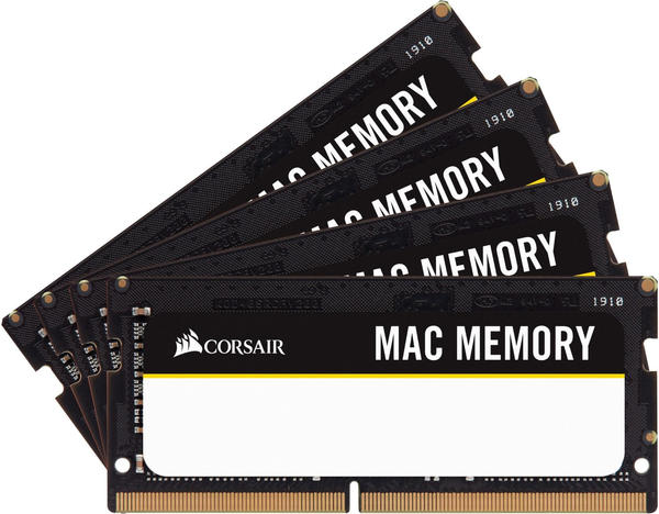 Corsair Mac Memory 32GB Kit DDR4-2666 CL18 (CMSA32GX4M4A2666C18)