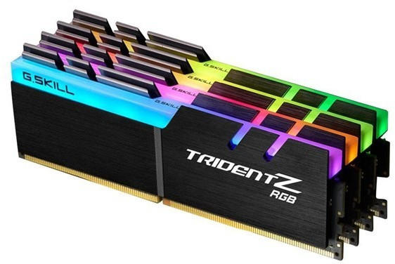 G.Skill Trident Z RGB 128GB Kit DDR4-3200 CL16 (F4-3200C16Q-128GTZR)