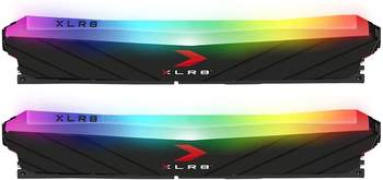 PNY XLR8 RGB 16GB Kit DDR4-3200 CL16 (MD16GK2D4320016XRGB) – Stilvolles Design mit RGB-Beleuchtung