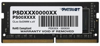 Patriot Signature Line 16GB SO-DIMM DDR4-3200 CL22 (PSD416G320081S)