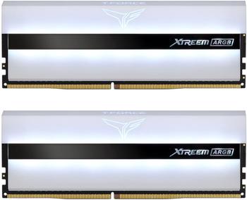 Team T-Force Xtreem ARGB White 16GB Kit DDR4-3600 CL18 (TF13D416G3600HC18JDC01)