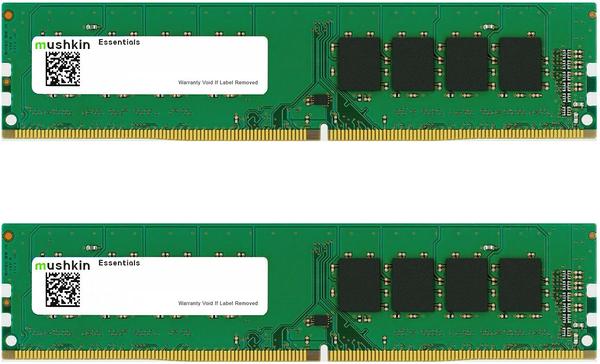 Mushkin Essentials 32 GB Kit DDR4-3200 CL22 (MES4U320NF16GX2)