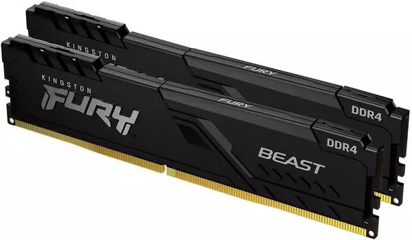 Kingston FURY Beast 32GB Dual-Kit DDR4-3200 CL16 (KF432C16BB1K2/32)