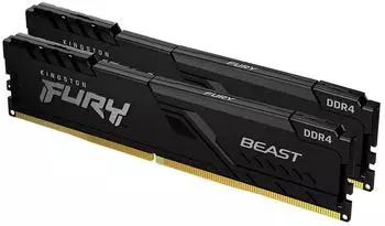 Kingston FURY Beast 16GB Dual-Kit DDR4-3200 CL16 (KF432C16BBK2/16)