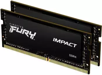 Kingston FURY Impact 64GB Kit DDR4-3200 CL17 (KF432S20IBK2/64) Kingston FURY Impact 64GB Kit DDR4-3200 CL17 (KF432S20IBK2/64)