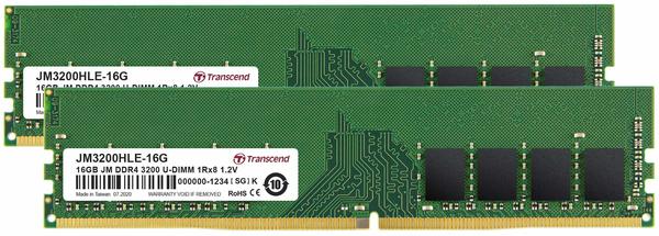 Transcend 32GB Kit DDR4-3200 (JM3200HLE-32GK)