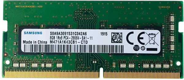 Samsung 8GB SODIMM DDR4-2666 (M471A1K43Cb1-Ctd)