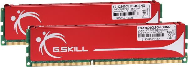 G.Skill NQ 4GB Kit DDR3 PC3-12800 CL9 (F3-12800CL9D-4GBNQ)