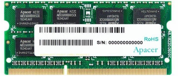 Apacer 8GB SODIMM DDR3-1600 CL11 (AS08GFA60CATBGJ)