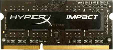 HyperX Impact 8GB Kit SO-DIMM DDR3 PC3-14900 CL11 (HX318LS11IBK2/8)