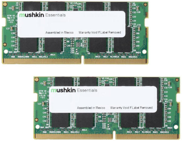 Mushkin 64GB Kit SODIMM DDR4-2666 CL19 (MES4S266KF32GX2)