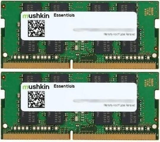 Mushkin 16GB Kit SODIMM DDR4-2400 (MES4S240HF8GX2)