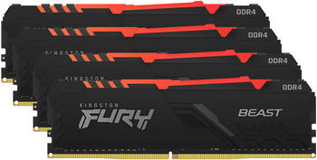 Kingston FURY Beast RGB 64GB Kit DDR44-2666 CL16 (KF426C16BBAK4/64)