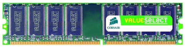 Corsair Value Select 2GB DDR2 PC2-5400 (VS2GB667D2) CL5