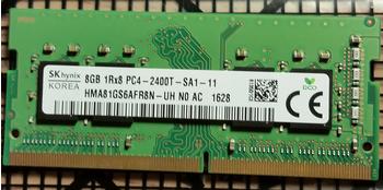 Hynix 8GB SODIMM DDR4-2400 CL17 (HMA81GS6AFR8N-UH)