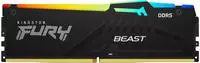 Kingston FURY Beast RGB DIMM 16GB, DDR5-5600, CL40-40-40, on-die ECC