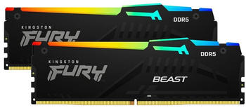 Kingston FURY Beast RGB 32GB Kit DDR5-4800 CL38 (KF548C38BBAK2-32)