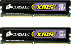 Corsair XMS2 1GB DDR2 PC2-6400 (CM2X1024-6400) CL5