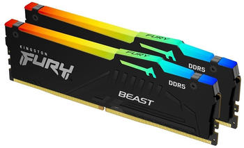 Kingston FURY Beast RGB 16GB DDR5-5200 CL40 (KF552C40BBA-16)