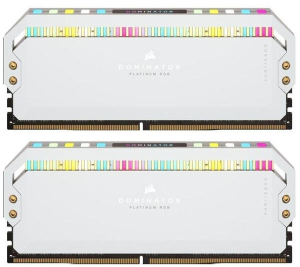 Corsair Dominator Platinum RGB 64GB Kit DDR5-5200 CL40 (CMT64GX5M2B5200C40W)