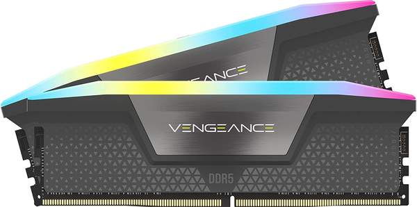 Corsair Vengeance RGB 64GB Kit DDR5-6000 CL40 (CMH64GX5M2B5600Z40K)