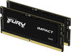 Kingston FURY Impact (2 x 16GB, 5600 MHz, DDR5-RAM, SO-DIMM), RAM