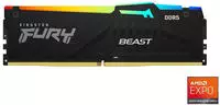 KINGSTON FURY Beast RGB DIMM 32GB, DDR5-5600, CL36-38-38, on-die ECC