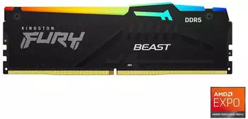 Kingston FURY Beast RGB 32GB DDR5-5600 CL36 (KF556C36BBEA-32)