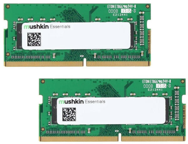Mushkin Essentials 16GB Kit DDR4-3200 CL22 (MES4S320NF8GX2)